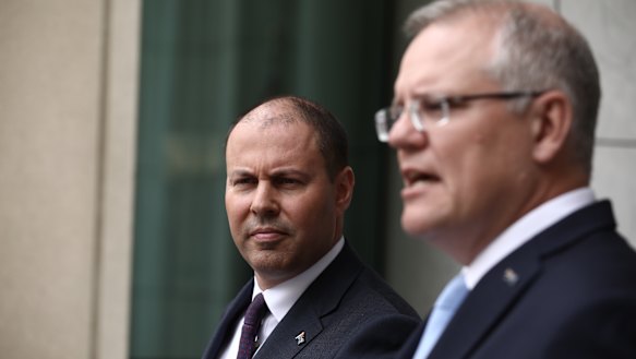 Prime Minister Scott Morrison and Treasurer Josh Frydenberg cannot show any sign of panic.