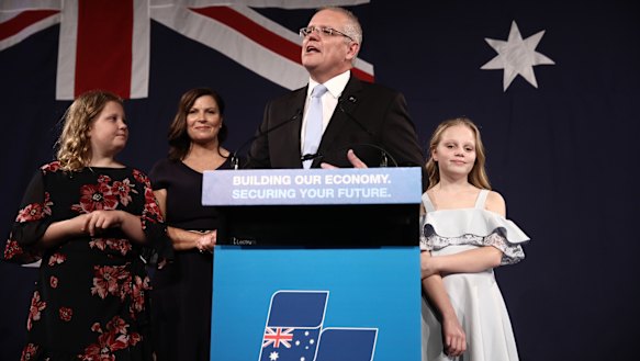 Scott Morrison declares victory