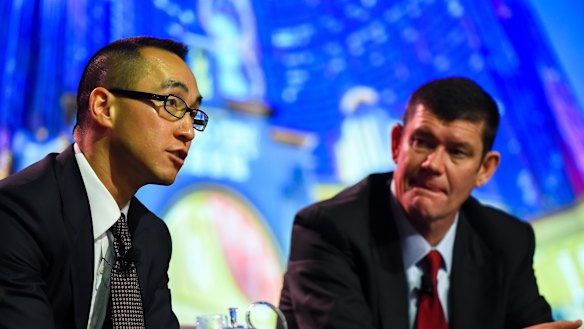 Lawrence Ho agreed to buy a 20 per cent stake in Crown from James Packer in May last year. 
