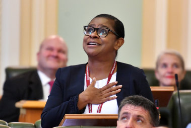 Cynthia Lui gave an impassioned maiden speech in Queensland Parliament.