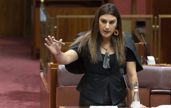 Greens Senator Lidia Thorpe has responded to the controversy around her swearing in.
