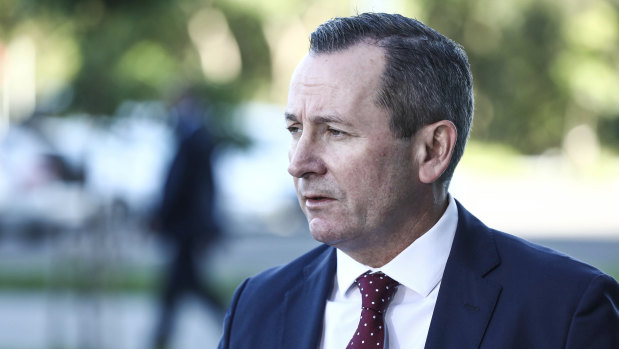 WA Premier Mark McGowan.
 