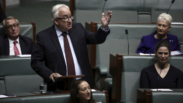 Michael Danby delivers his valedictory speech in Parliament.