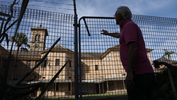 Kirkbride is gated and padlocked after Sydney College of the Arts left the complex.