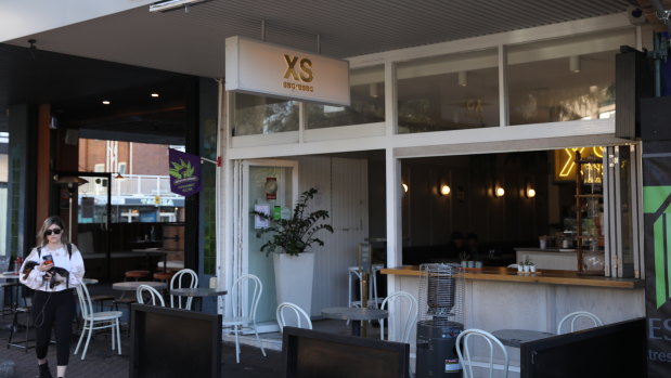 XS Espresso cafe in Bondi where a barista was allegedly let go because of his skin colour. 
