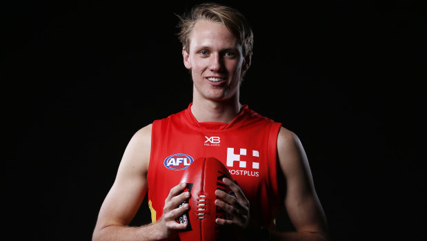 Jack Lukosius will be one of many new faces in Gold Coast's first-round team.