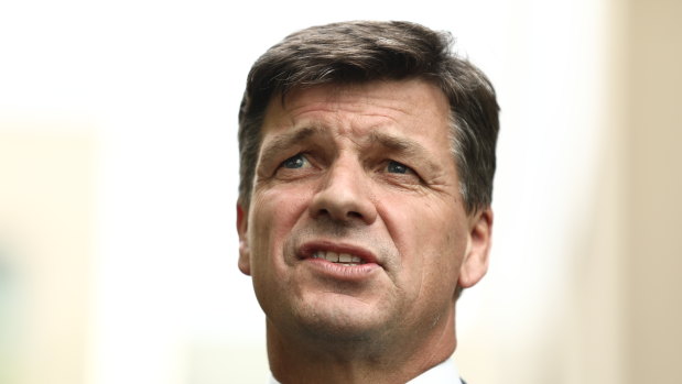 Energy and Emissions Reduction Minister Angus Taylor says the government's climate policies are responsible.