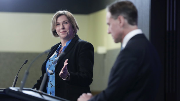 Shadow health minister Catherine King would not rule out scrapping the $6 billion health insurance rebate.