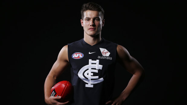 Liam Stocker is a chance to make his debut this week for Carlton.