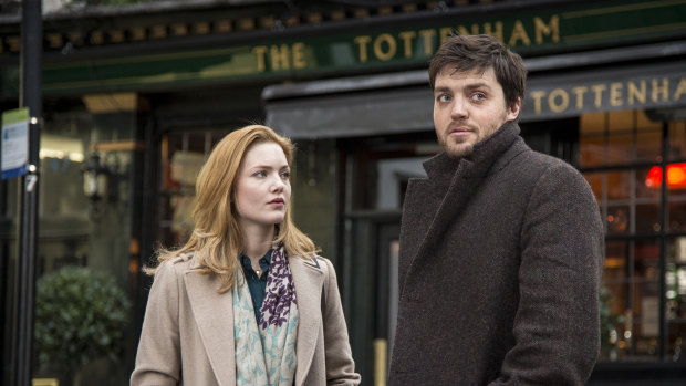 Tom Burke and Holliday Grainger as Cormoran Strike and Robin Ellacott in the small-screen adaptation of Robert Galbraith's crime novels.