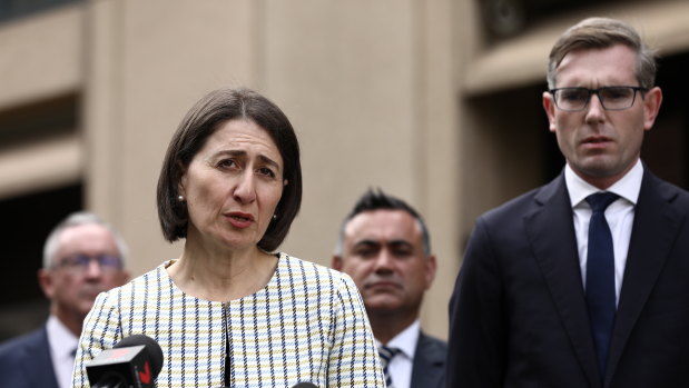 Premier Gladys Berejiklian and Treasurer Dominic Perrottet say NSW will spend whatever it takes to save lives.