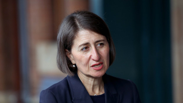 Premier Gladys Berejiklian will renew her government’s commitment to faster rail.