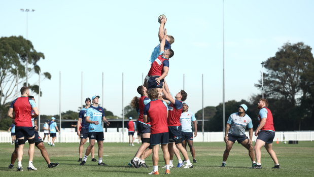 The Waratahs are gearing up for a hit-and-run mission to Queensland on Friday. 