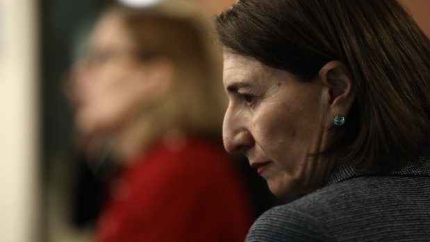 Premier Gladys Berejiklian and NSW Chief Health Officer Dr Kerry Chant on Wednesday.