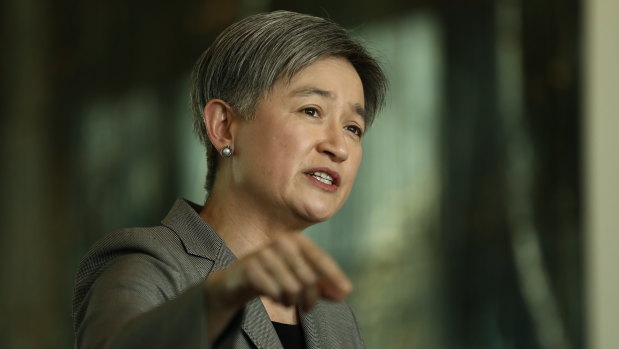 Penny Wong says federal Labor does not support Daniel Andrews' BRI MoU with Beijing.