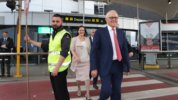 Prime Minister Malcolm Turnbull announced funding for an airport rail link last month.