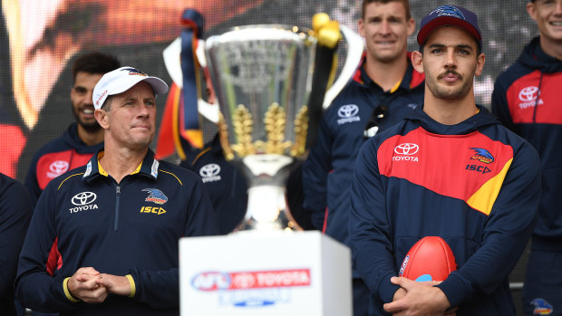 What a difference a year makes: it's been a nightmare season for Don Pyke's Crows.