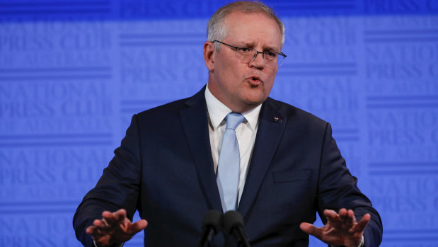 Prime Minister Scott Morrison wants to see businesses survive and invest out of the recession.