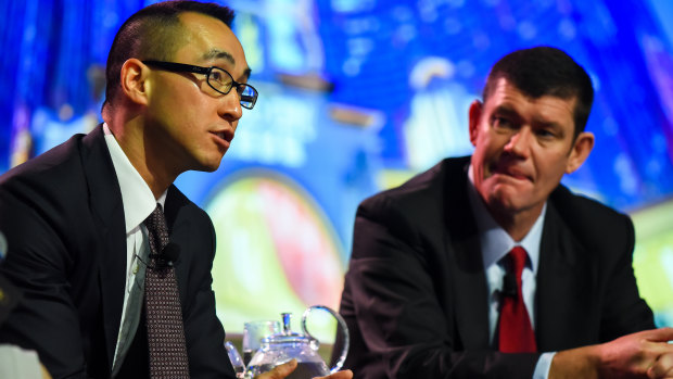 James Packer and Lawrence Ho have a long association.