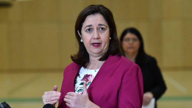 Queensland Premier Annastacia Palaszczuk says schools could be reopened by the end of May and other businesses could be getting back to normal by June.