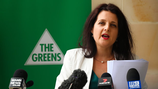 WA Greens leader Alison Xamon. 
