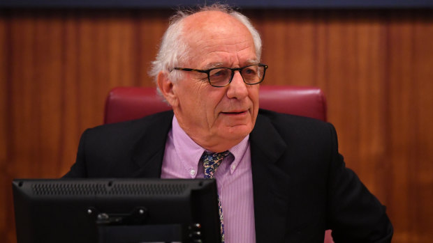 Ray Finkelstein, QC, who is heading Victoria’s royal commission into Crown. 