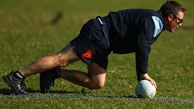 NSW coach has put his trust in halfback Nathan Cleary to devise the Blues’ gameplan.
