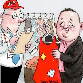 Myer chief John King