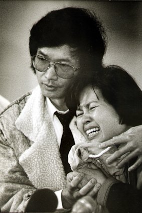 John and Phyllis Chan after their daughter’s abduction.