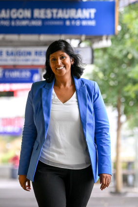 The Liberal candidate for Aston, Roshena Campbell, has used Chinese social media platform WeChat in her bid to retain the mortgage belt seat for the Coalition.