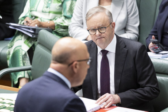 Prime Minister Anthony Albanese on Monday deflected a question about whether the government was considering preventative detention.