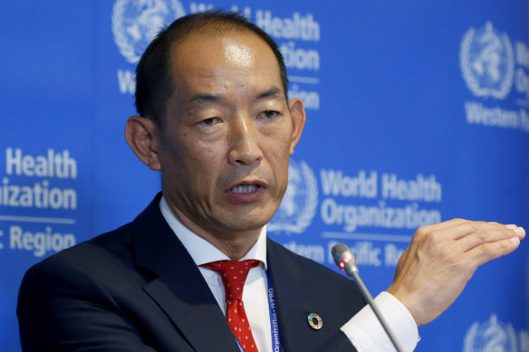 World Health Organisation Regional Director for Western Pacific Takeshi Kasai.