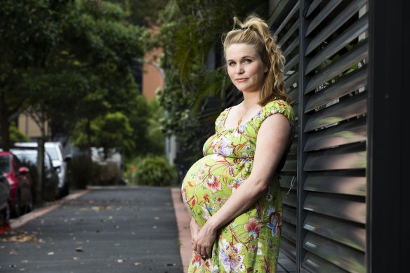 Emma Micklewright has been asked to queue for testing every three days in her final weeks of pregnancy.