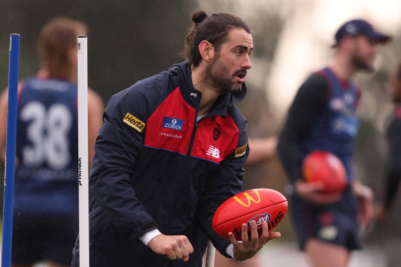 Brodie Grundy has been playing in the VFL.