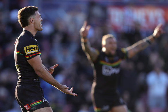 Ice in the veins: Nathan Cleary.