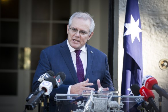 Prime Minister Scott Morrison answers questions this week.