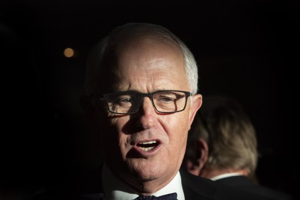 Former prime minister Malcolm Turnbull.