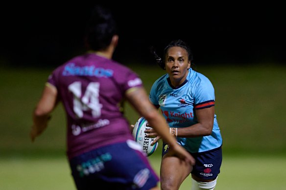 Mahalia Murphy on the attack.