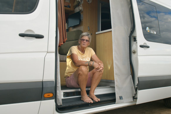 Margaret, one of the women featured in Under Cover, lives in her van. 
