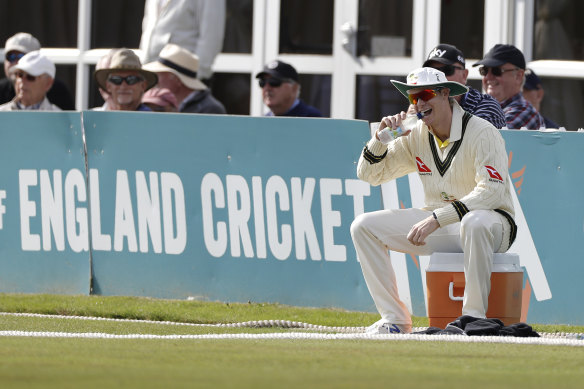 Waiting in the wings: Steve Smith.