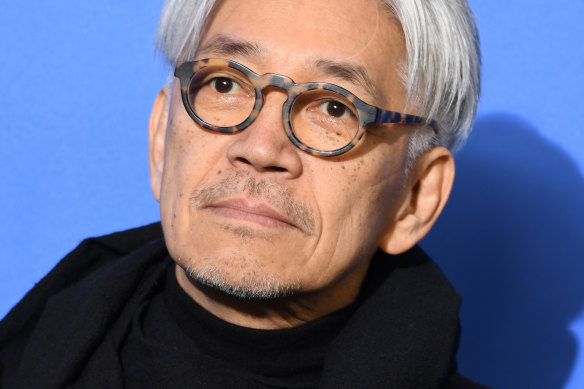 Ryuichi Sakamoto at the 68th Berlin International Film Festival in 2018.