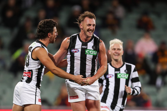 Collingwood's matches against Carlton and Gold Coast are likely to decide their finals fate.