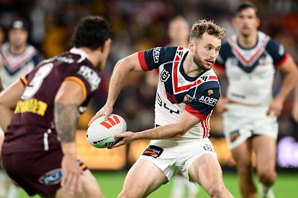 Sam Walker in action against Brisbane.