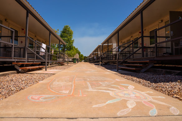 The Howard Springs quarantine facility near Darwin.