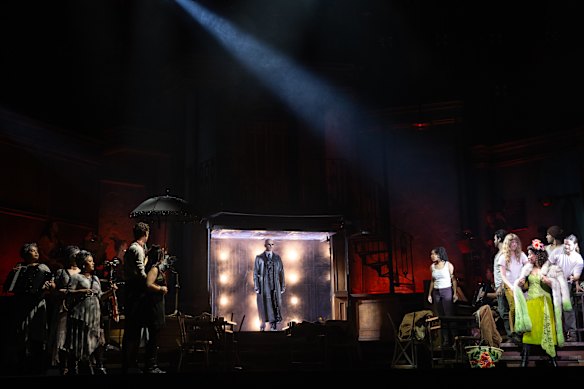 This production of Hadestown delivers the score with propulsive catchiness and assurance.