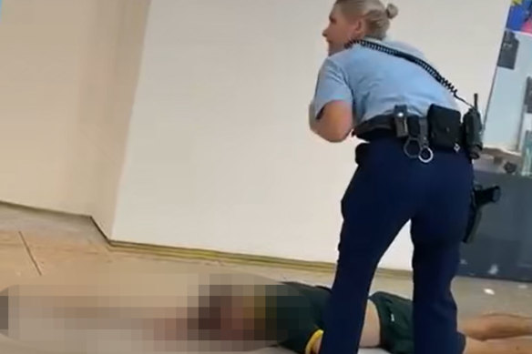 Police officer Amy Scott shot Cauchi and saved the lives of shoppers, the hearing was told.