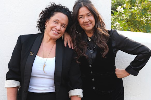 Vika (at left) and Linda Bull. “Today, we’re together almost every day.”