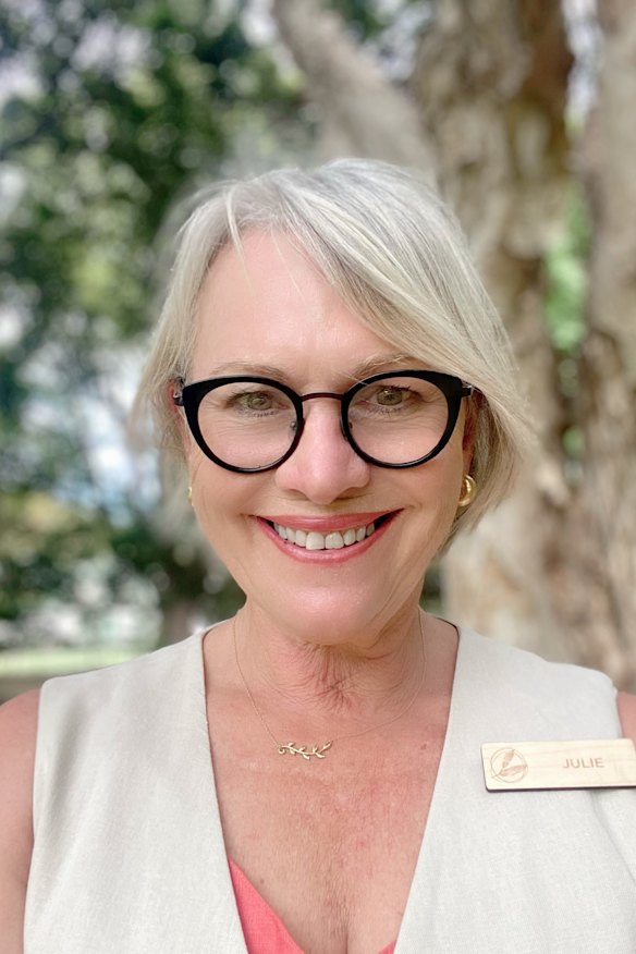 Former TV executive producer Julie Ward now helps grieving families plan sustainable and low-cost funerals. 