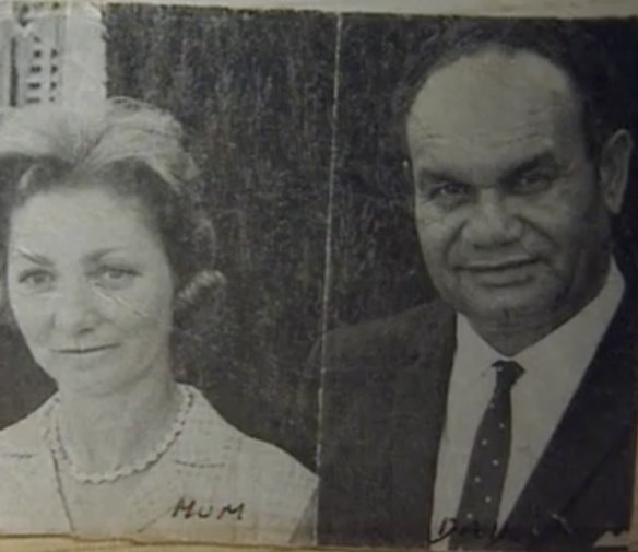 Rhoda Roberts’ parents, Muriel and Frank.
