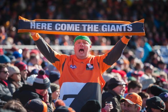 With the Canberra Demons set to move to Phillip, the GWS Giants will become the only winter tenants of Manuka.
